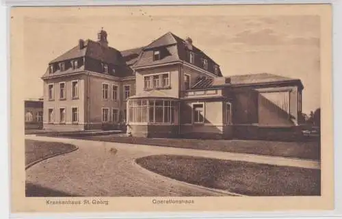 86960 AK Leipzig - Krankenhaus St. Georg - Operationshaus 1925