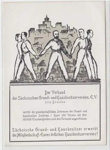 67893 Ak Verband der sächs. Grund- und Hausbesitzervereine e.V. Sitz Dresden