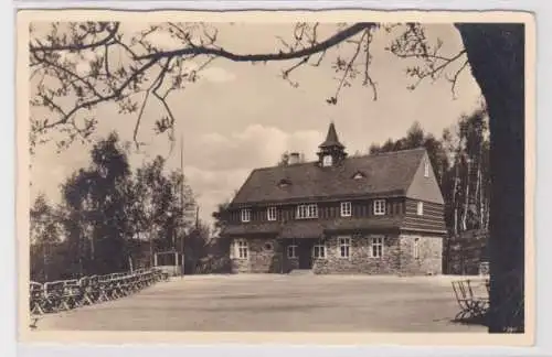 62489 Ak Affalter im Erzgebirge Jugendherberge Spellhütt um 1935