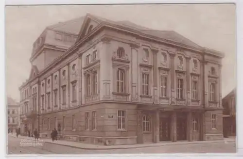 30317 Ak Döbeln in Sachsen Außenansicht Stadttheater 1934