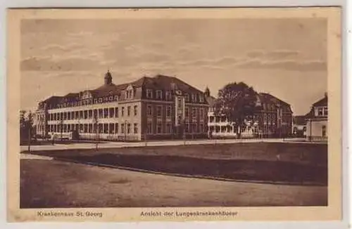 9/24 Ak Leipzig Krankenhaus St. Georg 1925