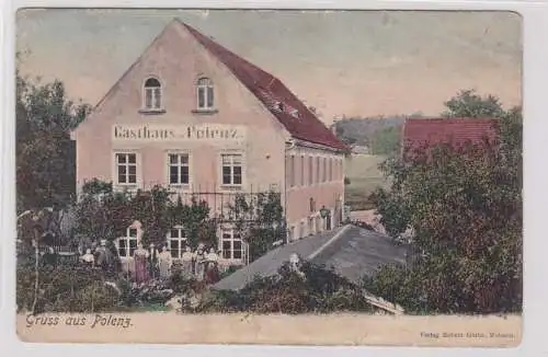 79782 AK Gruss aus Polenz - Gasthaus zu Polenz