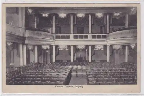 85744 Ak Leipzig Kleines Theater Elsterstrasse 42, um 1930