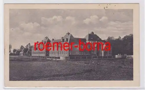 80977 Ak Rabenstein Bezirkskrankenhaus der Amtshauptmannschaft Chemnitz 1924