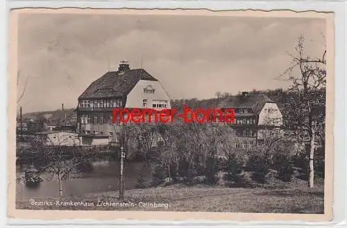 72261 Ak Bezirkskrankenhaus Lichtenstein Callnberg 1938