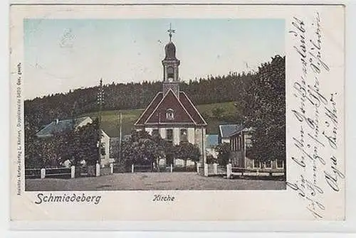 62403 Ak Schmiedeberg Kirche 1902