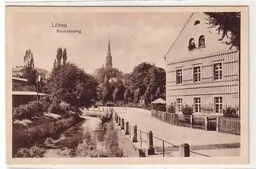 41922 Ak Löbau Brunnenweg um 1920