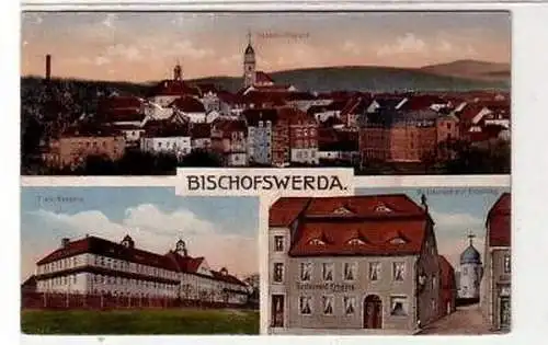 41944 Mehrbild Ak Bischofswerda Kaserne usw. um 1910