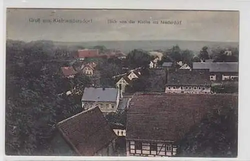 34995 Ak Gruß Kleinwaltersdorf Blick von der Kirche