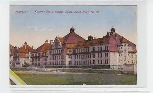 29212 Ak Bautzen Kaserne 2. Artill. Rgt. 28 um 1920