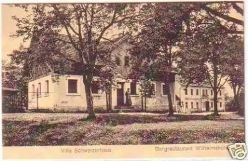 29685 Ak Jauernick Bergrestaurant Wilhelmshöhe um 1915