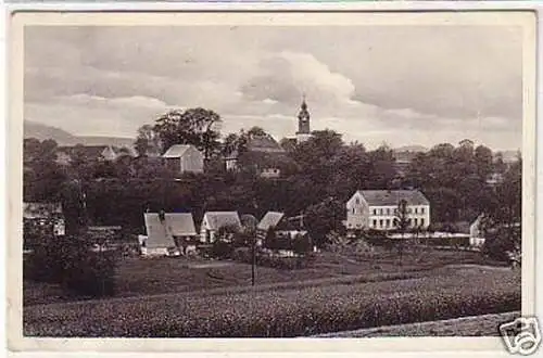 28402 Ak Oberschöna Blick ins Mitteldorf 1936