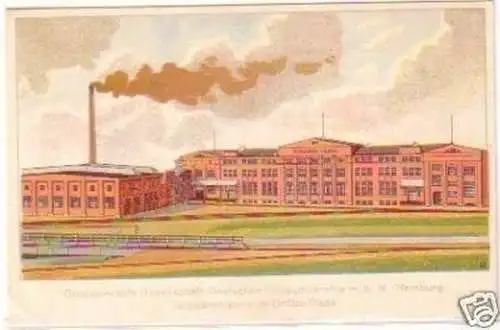 28195 Ak Litho Teigwarenfabrik in Gröba Riesa um 1920