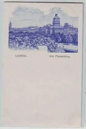 24/88 Ak Leipzig Alte Pleissenburg um 1900