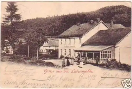 20401 Ak Gruß aus der Ladenmühle 1897