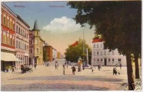 19198 Ak Wurzen Wettinerplatz 1919