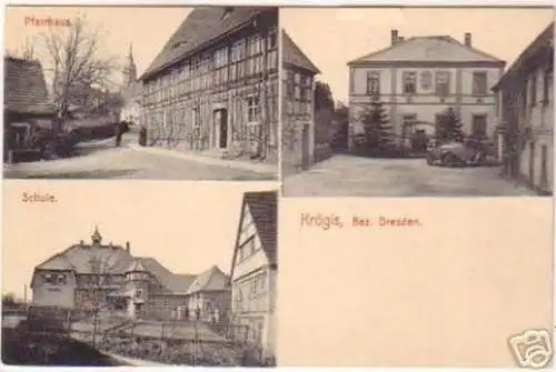 19297 Mehrbild Ak Krögis Bezirk Dresden um 1930