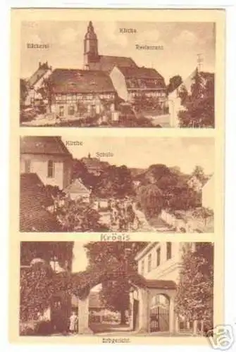 19275 Mehrbild Ak Krögis Bäckerei usw. um 1920