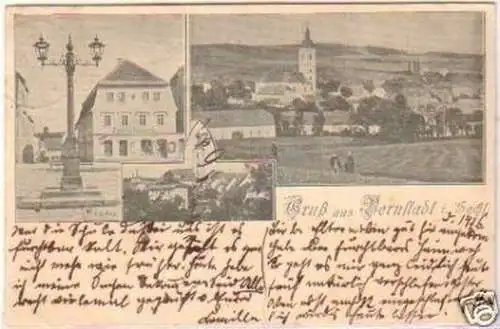 20318 Mehrbild Ak Gruß aus Bernstadt in Sa. 1899