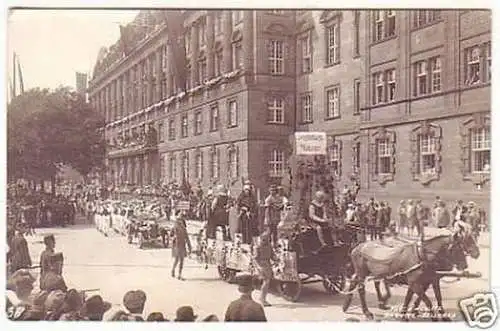 18540 Foto Ak Hellerau Festumzug um 1935