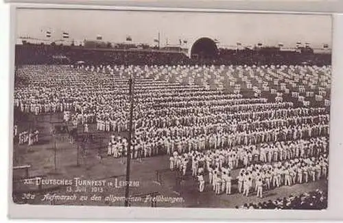 15/4 Ak Leipzig 12. Deutsches Turnfest 1913