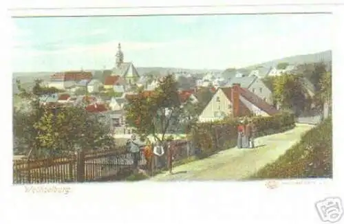 14321 Ak Wechselburg in Sachsen um 1910