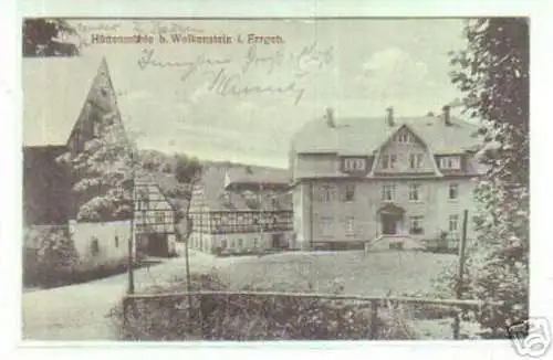 14324 Ak Hüttenmühle b. Wolkenstein i. Erzgebirge 1923