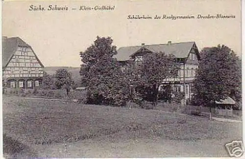 04977 Ak Klein Gießhübel sächsische Schweiz um 1930