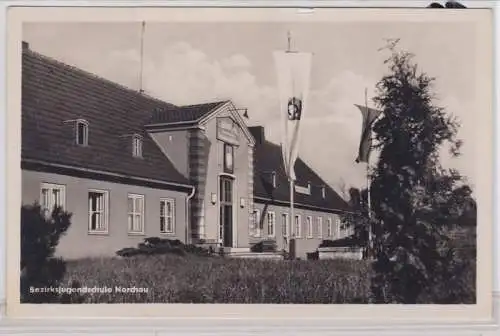 92002 AK Bezirksjugendschule Nerchau 1952