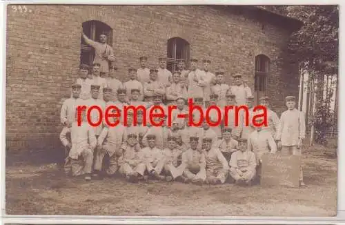 80154 Foto Ak Chemnitz, Zeithain 15. Infanterie Regiment Nr.181, 1911