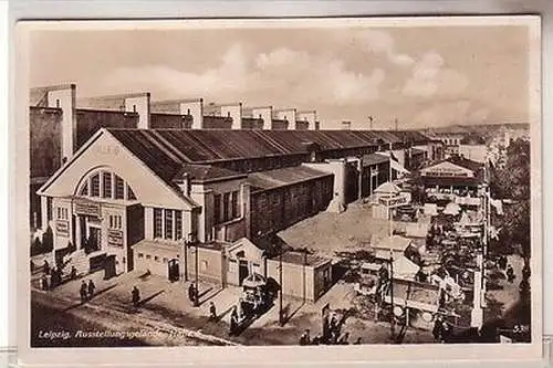 60704 Ak Leipzig Ausstellungsgelände Halle 6 um 1930