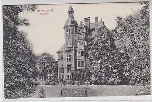 63068 AK Abtnaundorf Schloss 1909