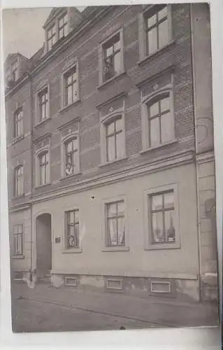 48243 Foto Ak Aue ? Wohnhaus um 1911