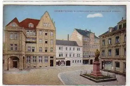 37192 Ak Crimmitschau Silberstrasse 1913