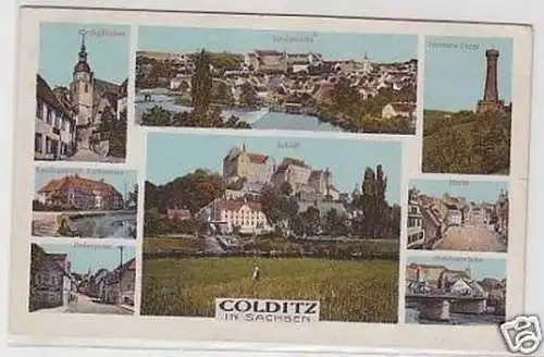 34670 Mehrbild Ak Colditz in Sachsen um 1920