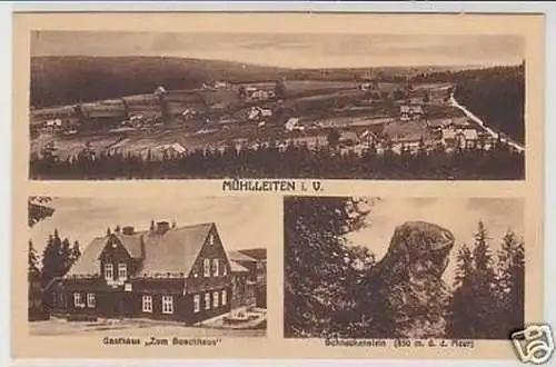 34734 Mehrbild Ak Mühlleiten im Vogtland um 1920