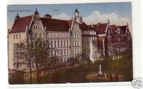 31520 Feldpost Ak Bischofswerda Schule 1916