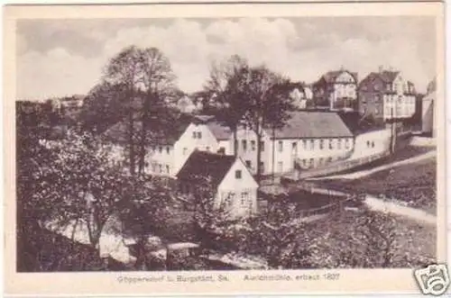 28524 Ak Göppersdorf bei Burgstädt Aurichmühle um 1930