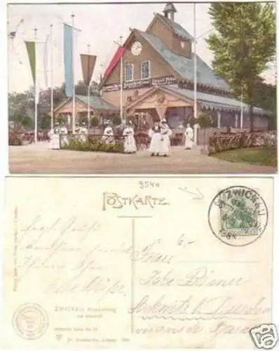 29133 Ak Gewerbe- u. Industrie-Ausstellung Zwickau 1906