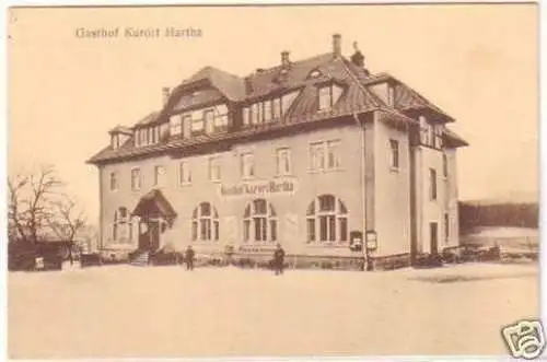 25619 Ak Gasthof Kurort Hartha um 1910