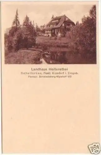 24248 Ak Landhaus Heiterethei Schellerhau um 1920