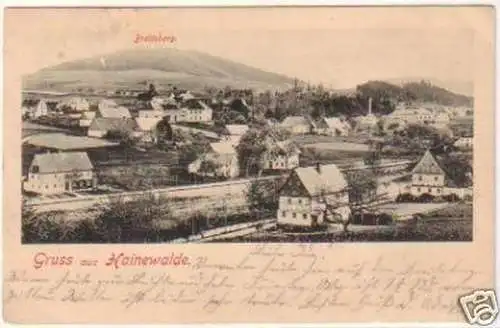 20223 Ak Gruß aus Hainewalde Breiteberg 1902