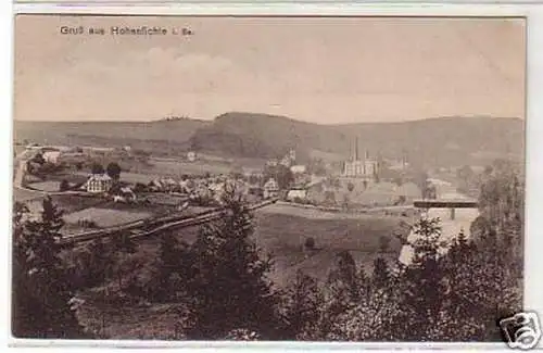 19098 Ak Gruß aus Hohenfichte in Sachsen 1913