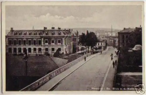 15296 Ak Meerane in Sachsen Weberschule 1941