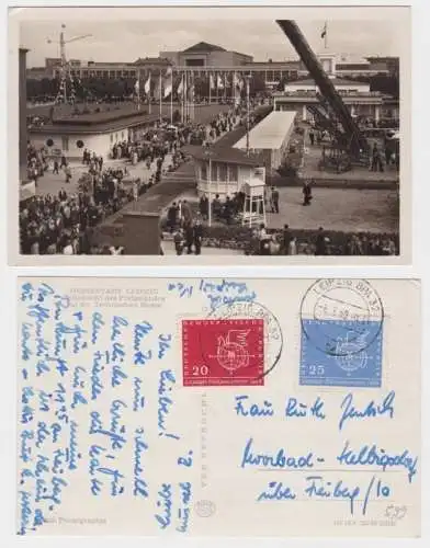 94940 Ak Messestadt Leipzig Technische Messe Freigelände 1959