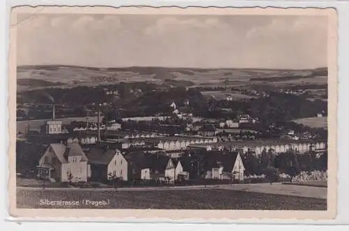 88883 Ak Silberstrasse im Erzgebirge Totalansicht 1937