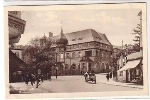 61561 Ak Waldheim in Sachsen Postamt 1949