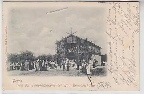 62688 Ak Gruß von der Panoramahöhe bei Bad Berggieshübel 1899