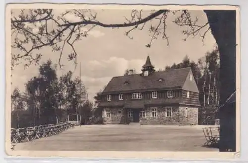 46489 Ak Affalter im Erzgebirge Jugendherberge Spellhütt um 1935