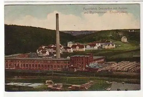 36411 Ak Papierfabrik Dreiwerden mit Kolonie 1911